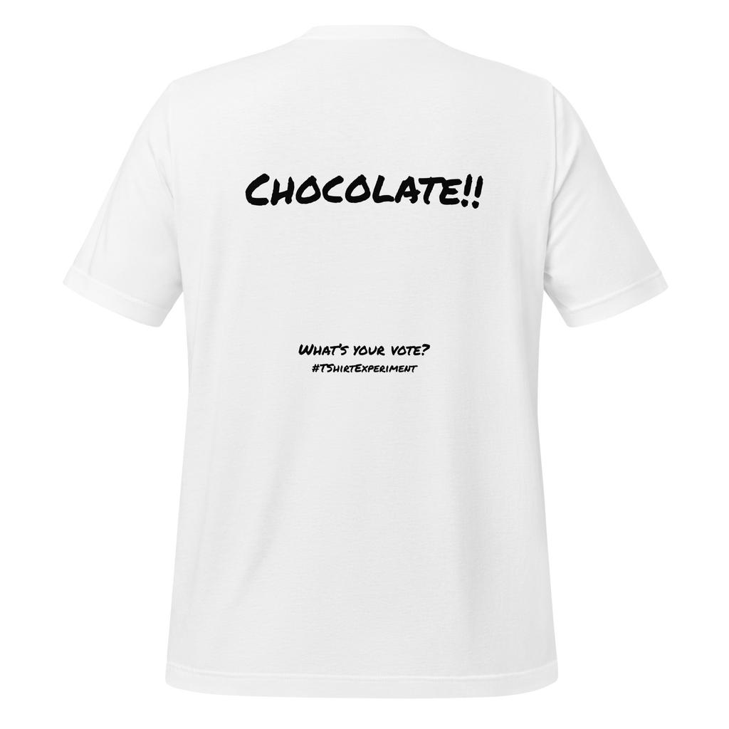 The Chocolate Tee - White