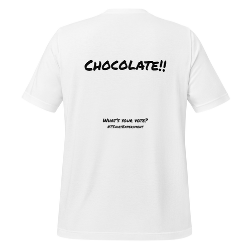 The Chocolate Tee - White