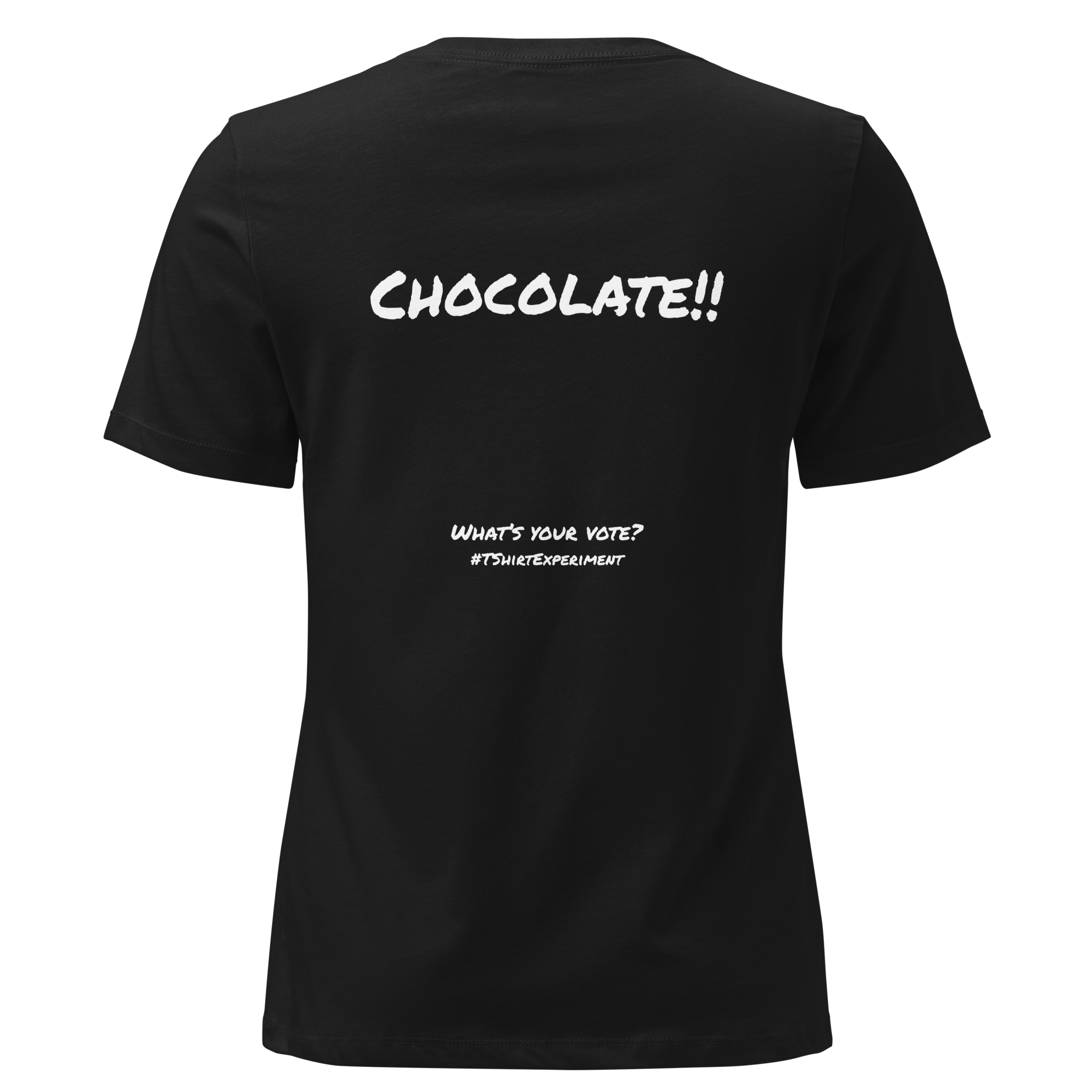 Women's Chocolate Tee - Black
