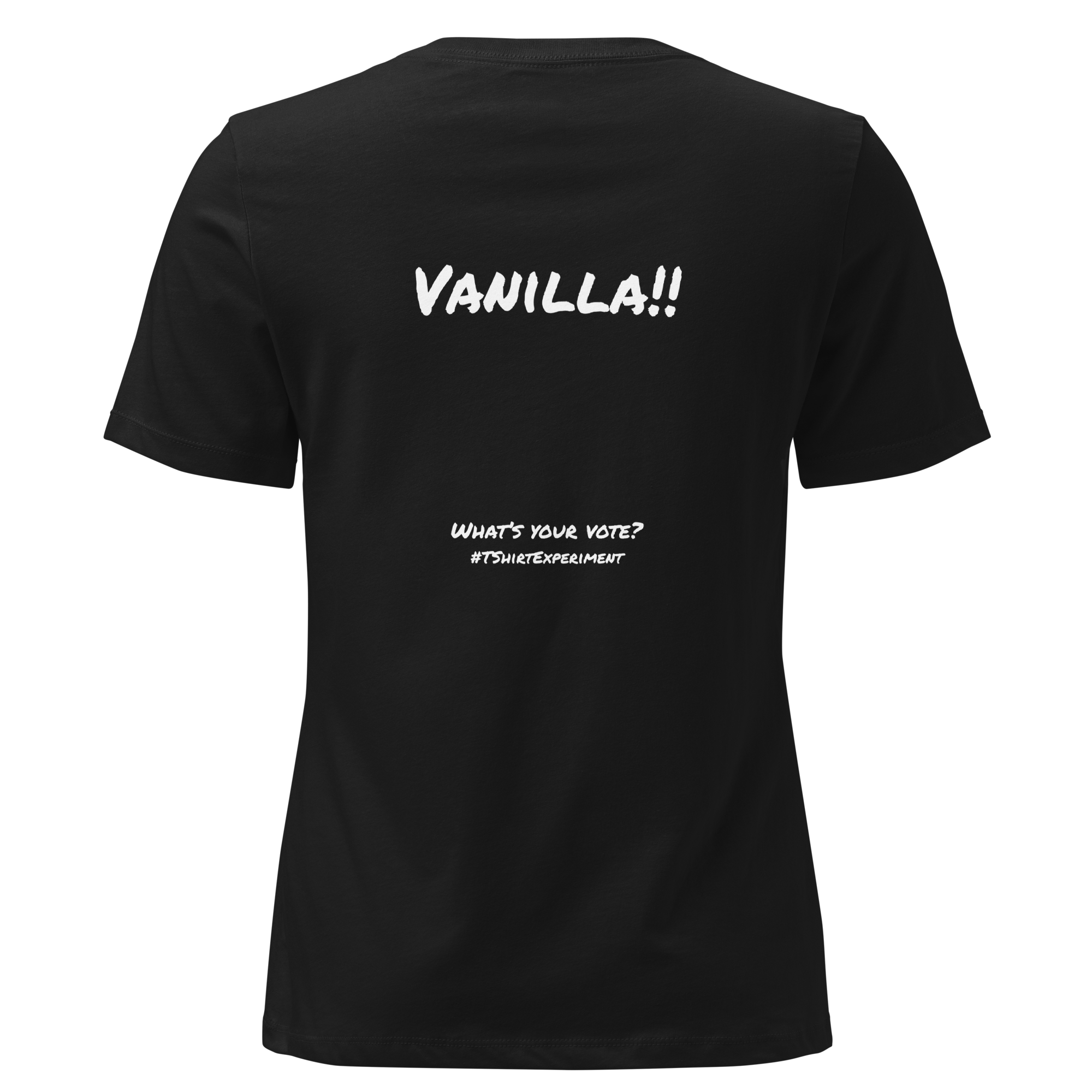 Women's Vanilla Tee - Black