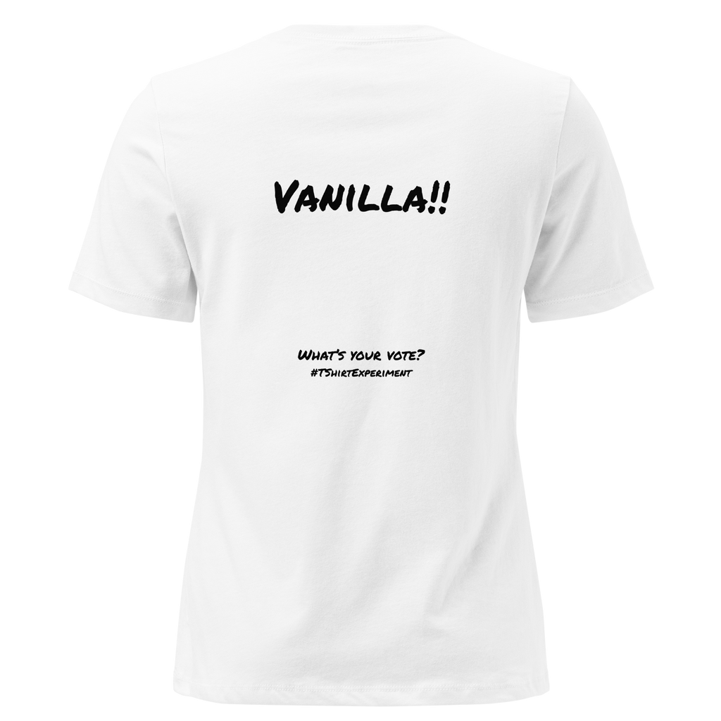 Women's Vanilla Tee - White